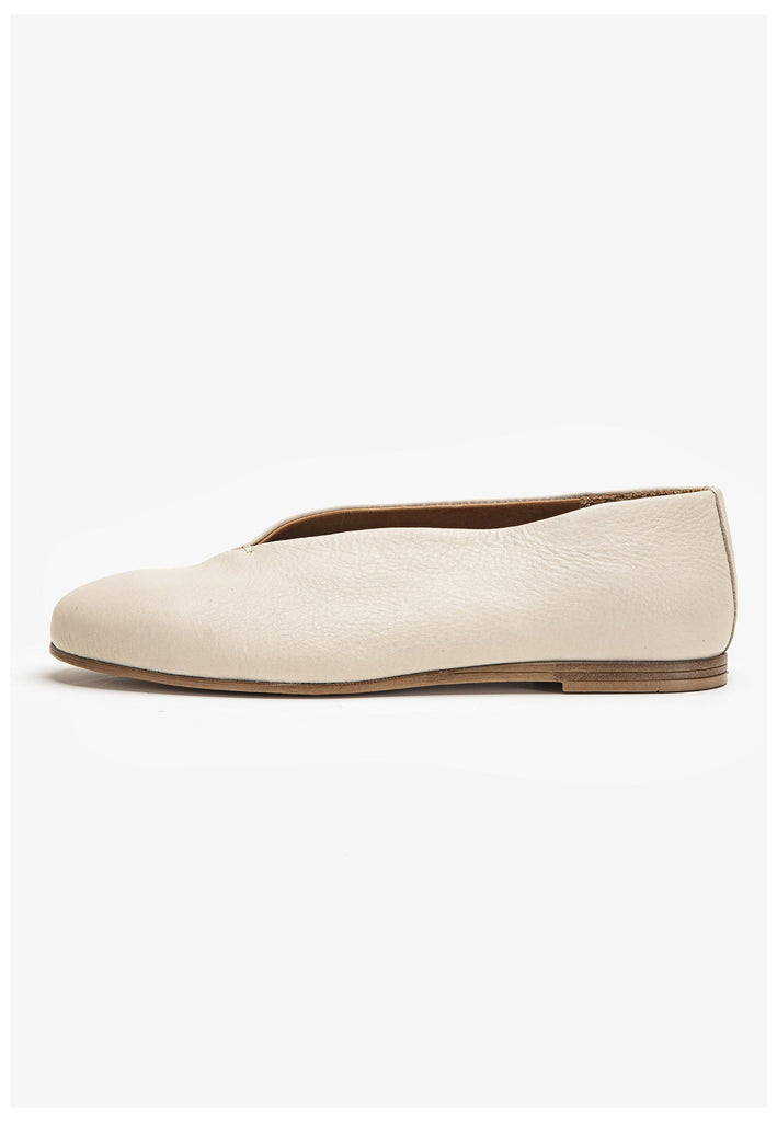 Slipper Inuovo Slipper Leder Beige