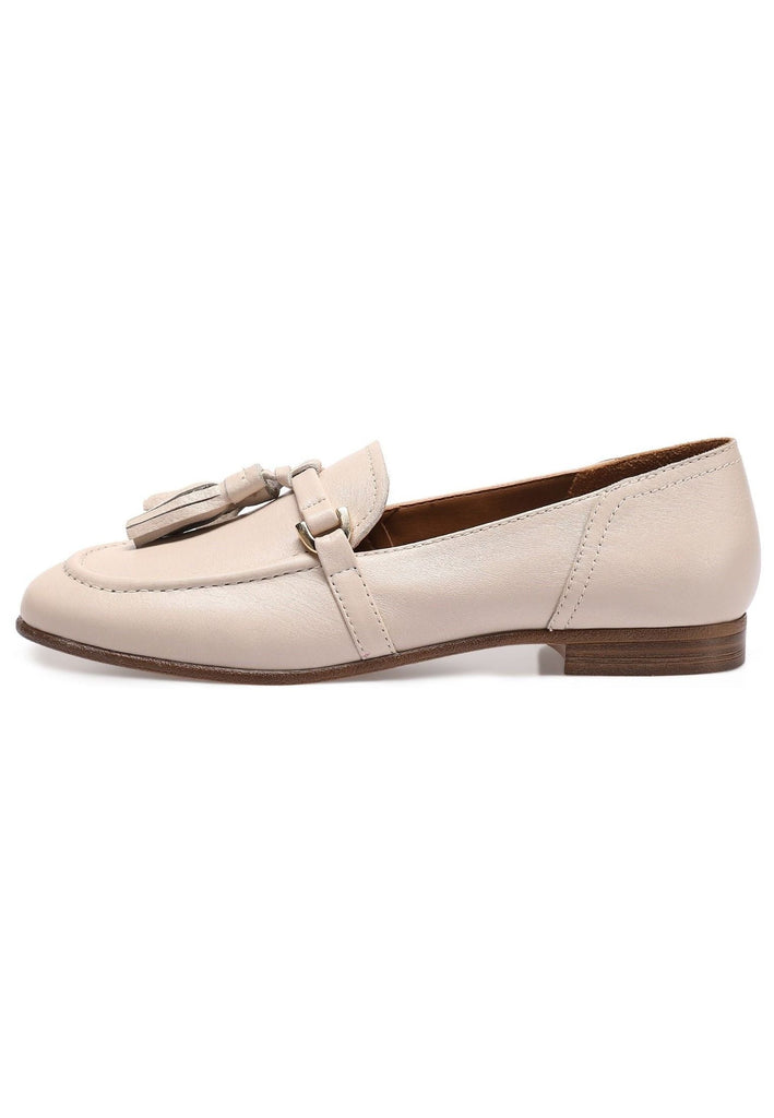 Slipper Inuovo Slipper Leder Crema