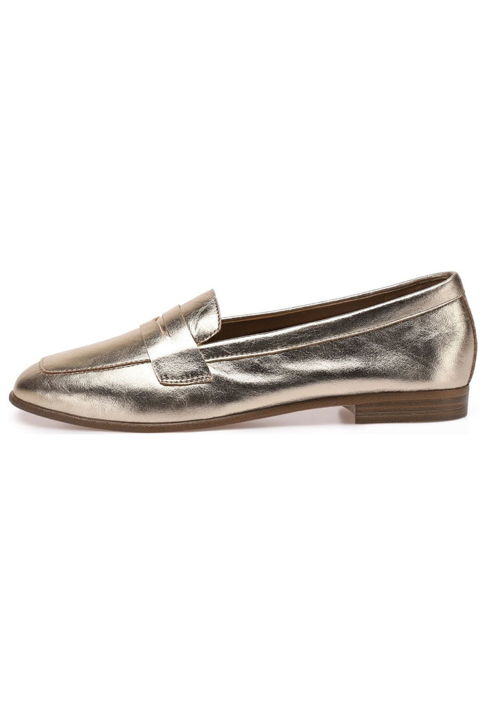 Slipper Inuovo Slipper Leder Gold