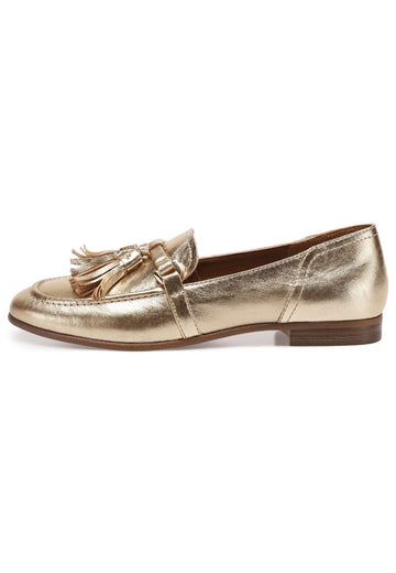 Slipper Inuovo Slipper Leder Gold