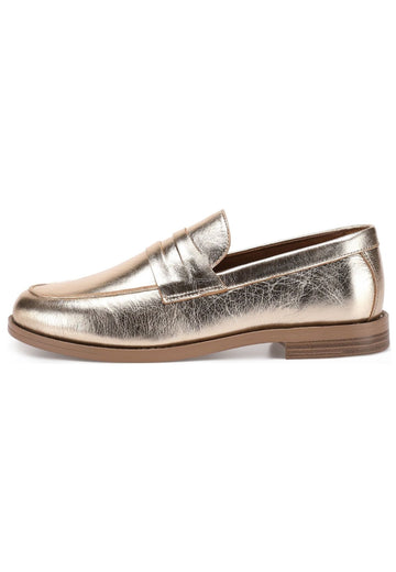 Slipper Inuovo Slipper Leder Gold