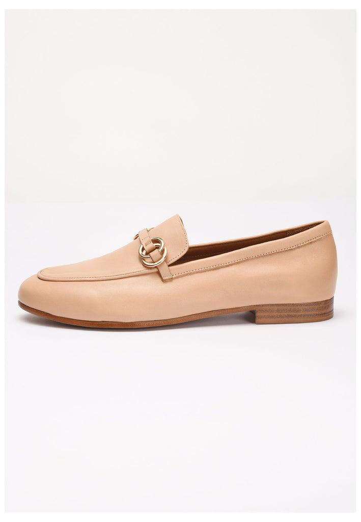 Slipper Inuovo Slipper Leder Hellbraun