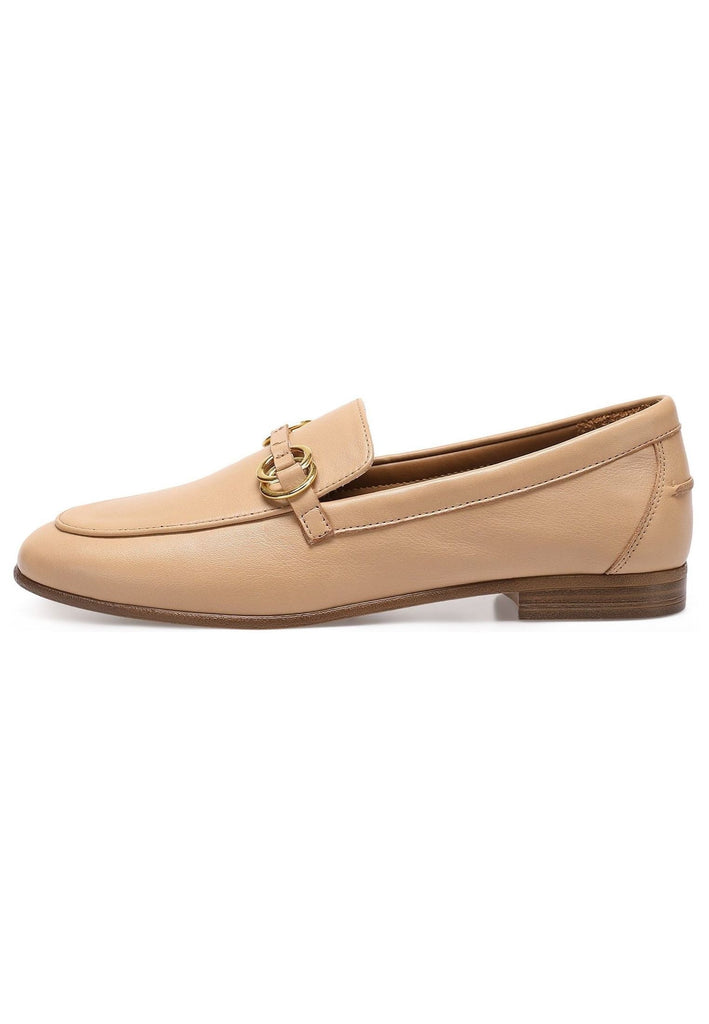 Slipper Inuovo Slipper Leder Hellbraun