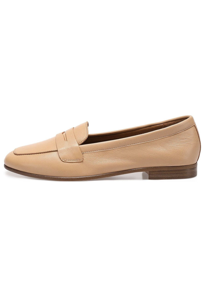Slipper Inuovo Slipper Leder Hellbraun