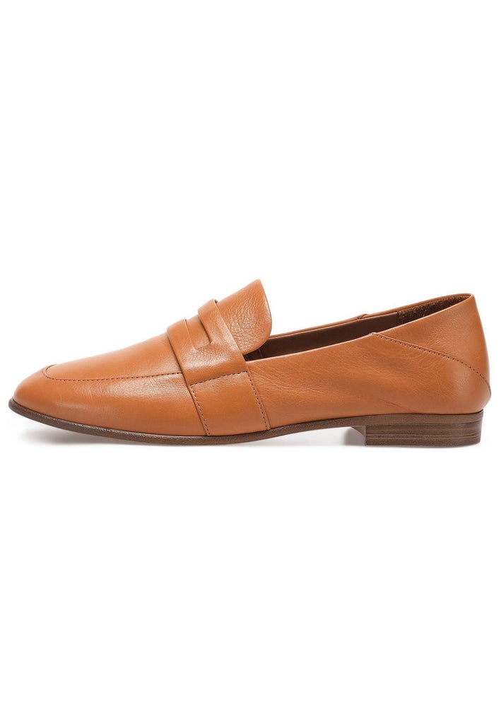 Slipper Inuovo Slipper Leder Mittelbraun