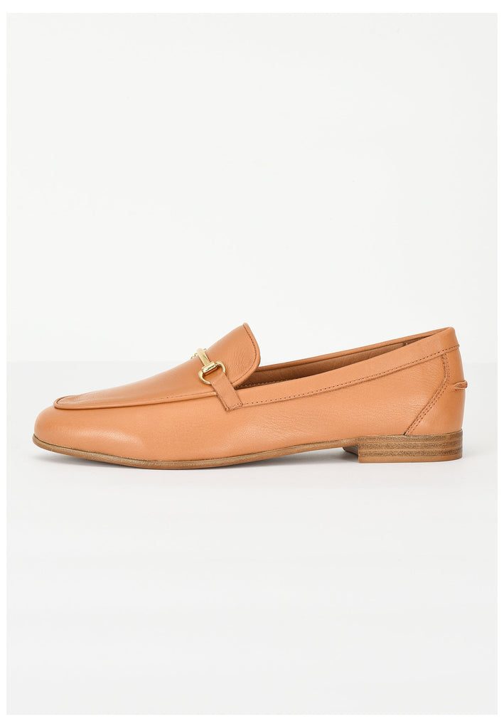Slipper Inuovo Slipper Leder Mittelbraun