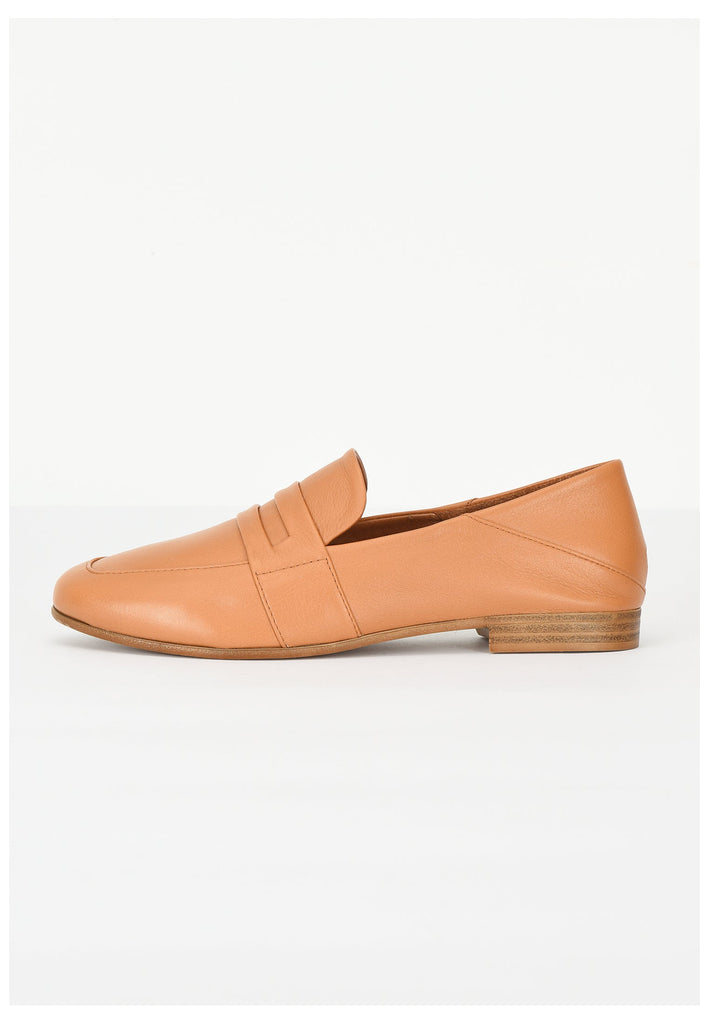 Slipper Inuovo Slipper Leder Mittelbraun