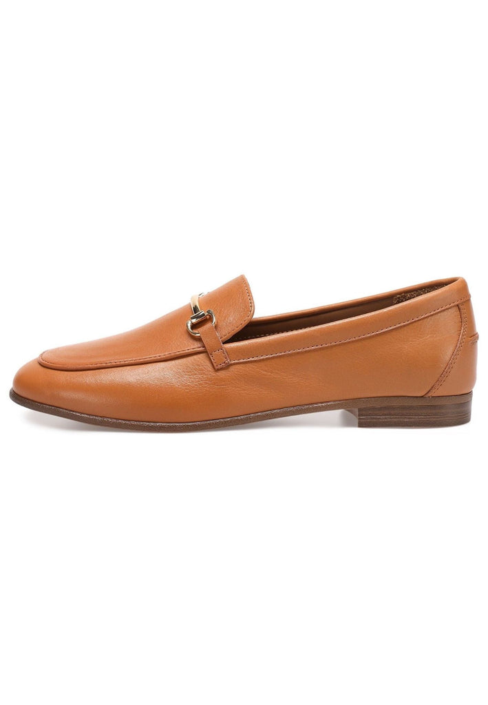 Slipper Inuovo Slipper Leder Mittelbraun