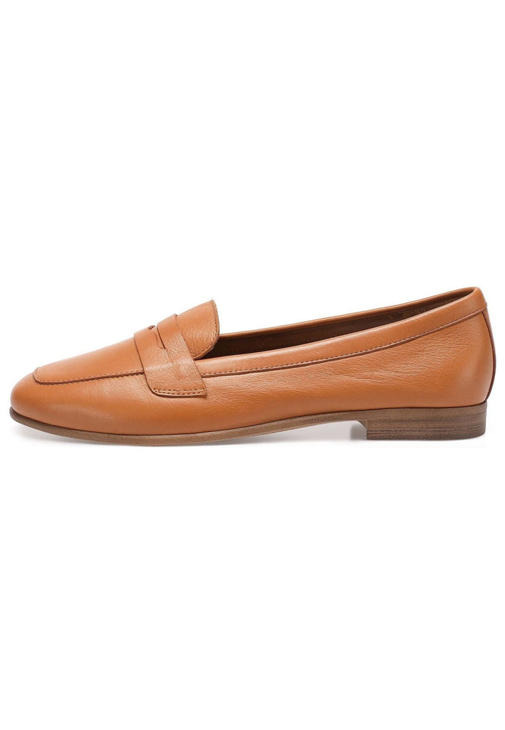 Slipper Inuovo Slipper Leder Mittelbraun