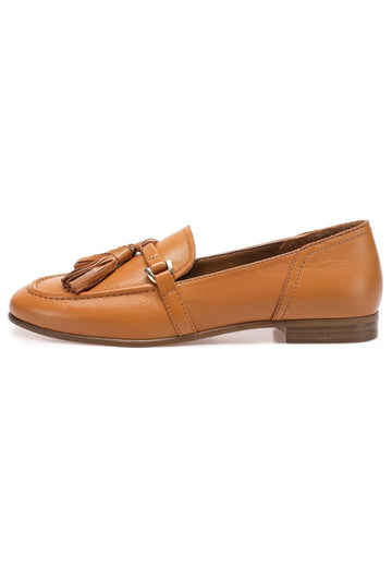 Slipper Inuovo Slipper Leder Mittelbraun