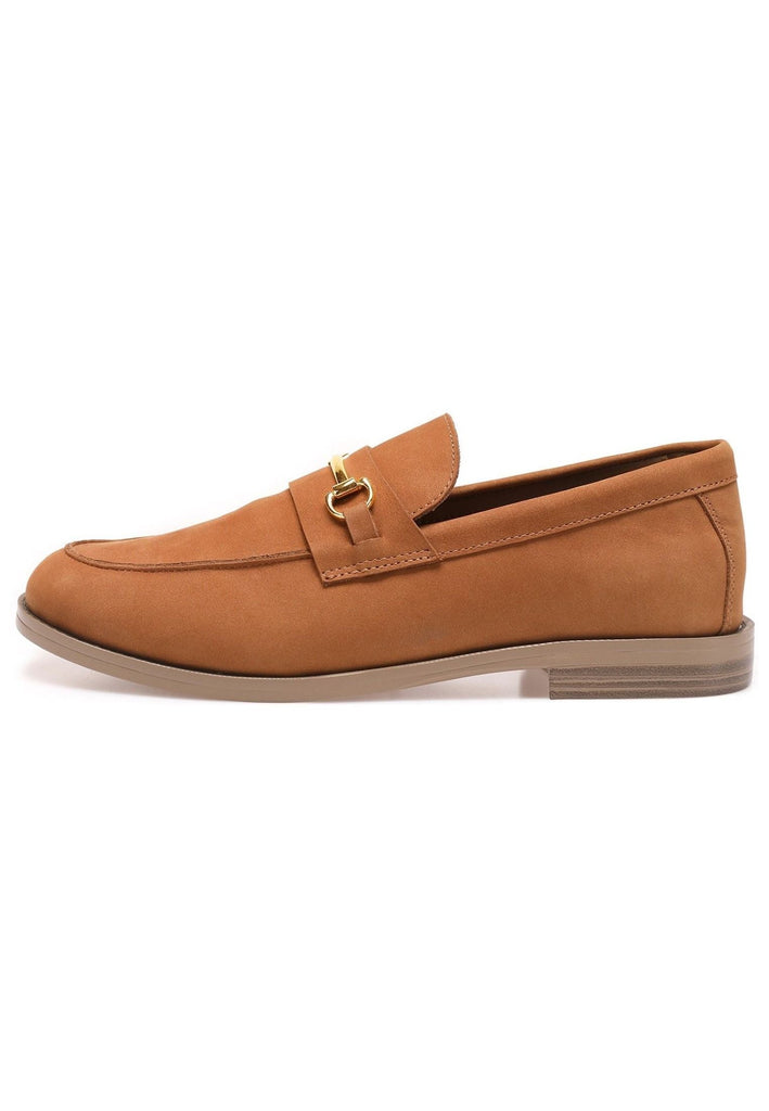 Slipper Inuovo Slipper Leder Mittelbraun