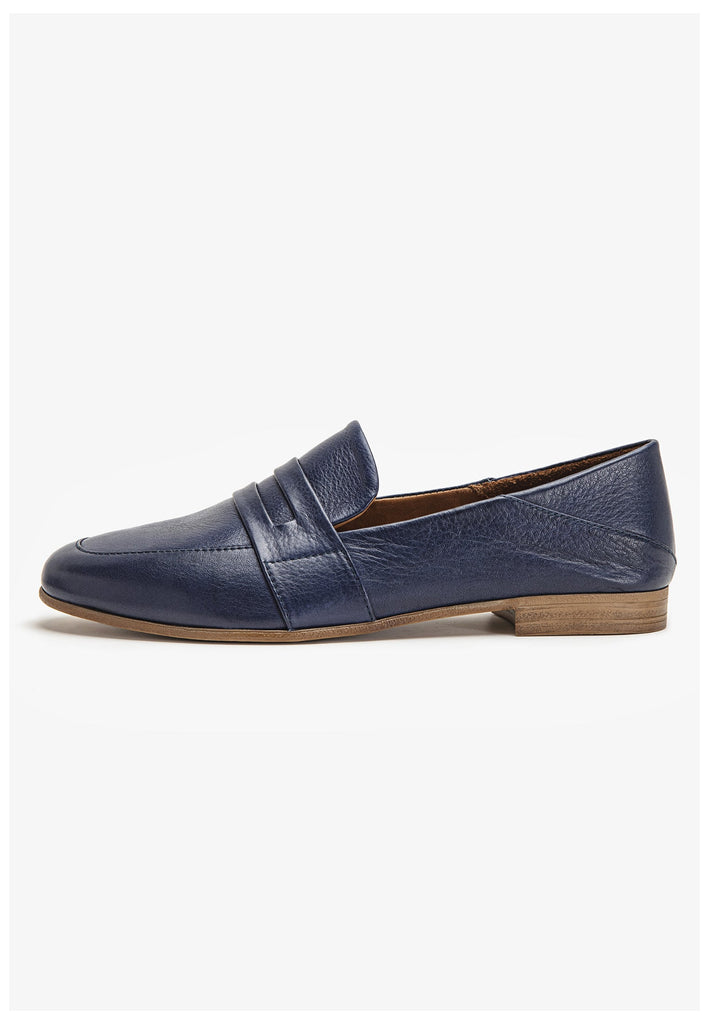 Slipper Inuovo Slipper Leder Navy