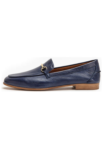 Slipper Inuovo Slipper Leder Navy