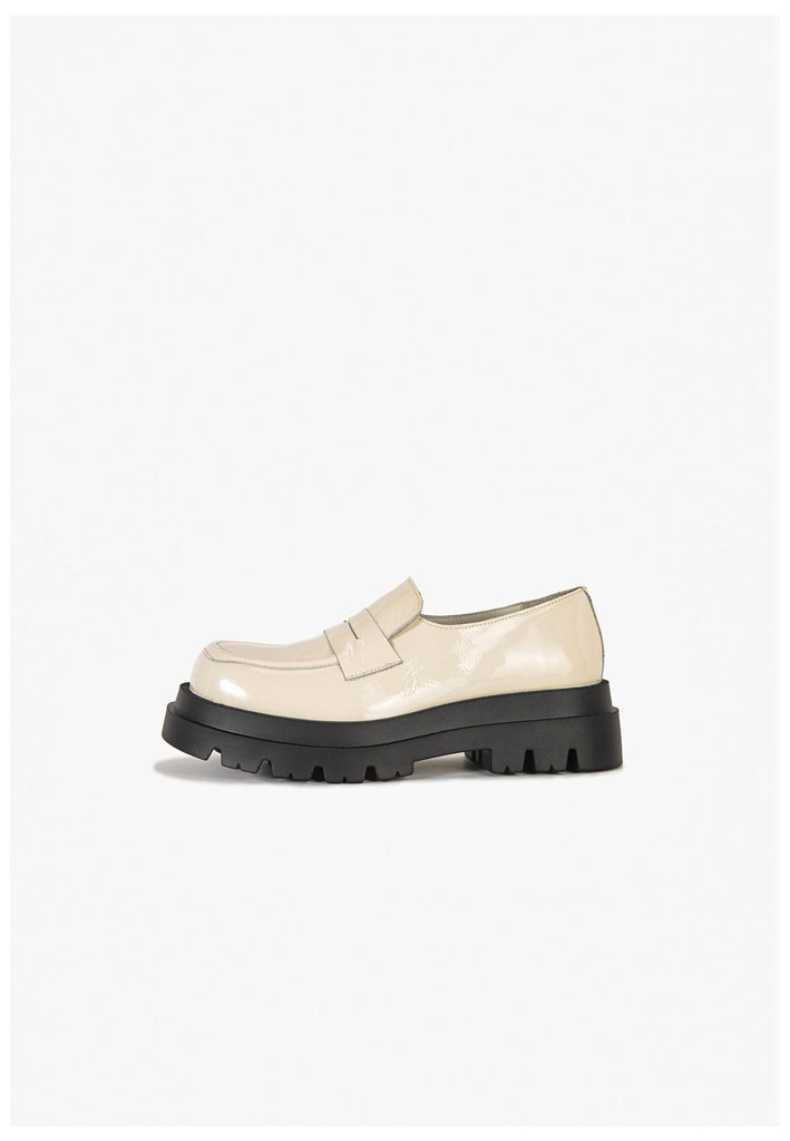Slipper Inuovo Slipper Leder Nude Lack