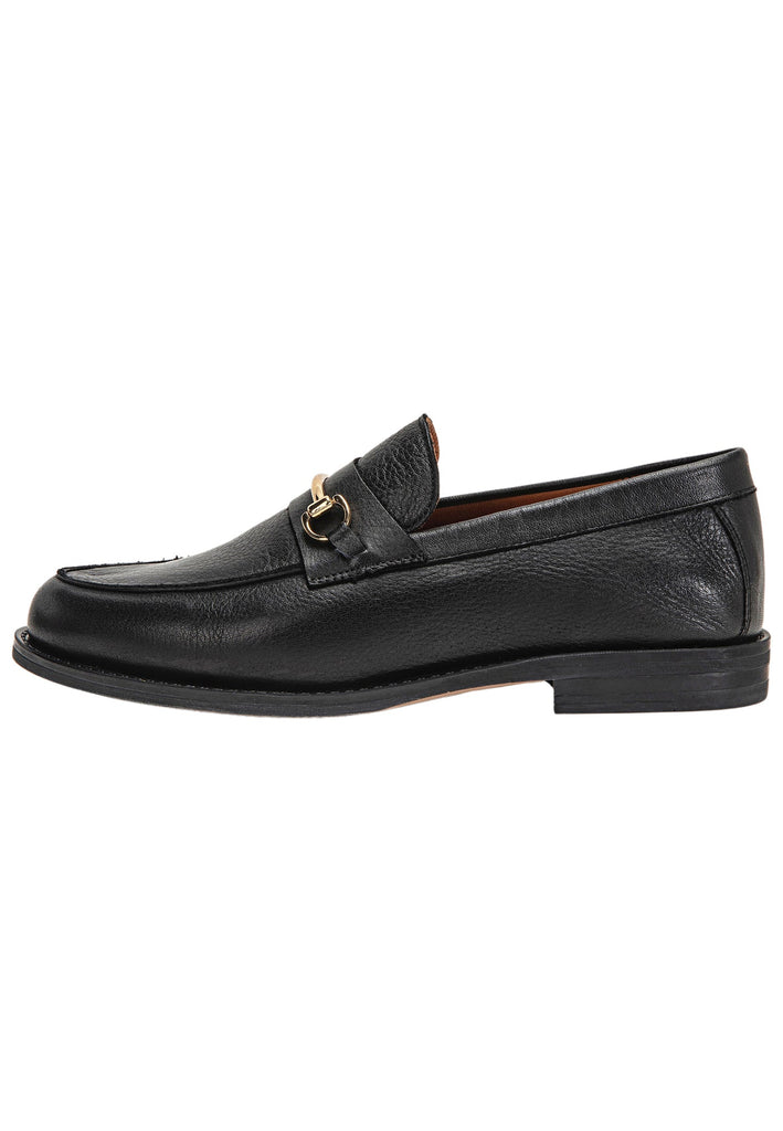 Slipper Inuovo Slipper Leder Schwarz