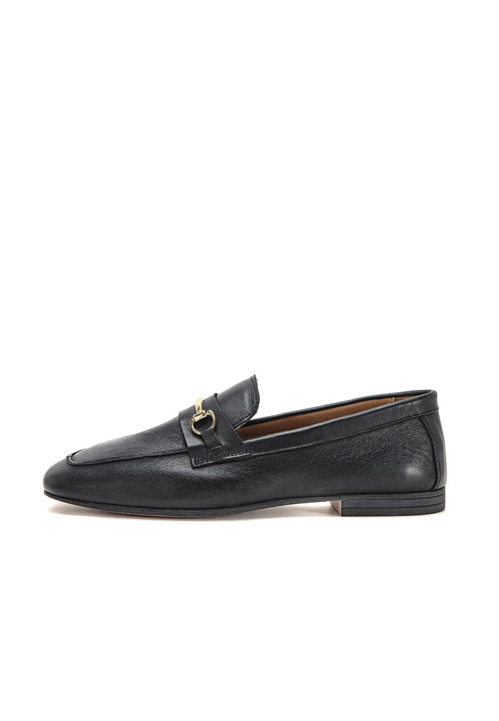 Slipper Inuovo Slipper Leder Schwarz
