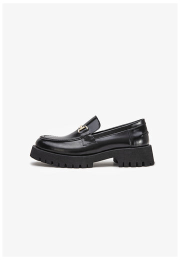 Slipper Inuovo Slipper Leder Schwarz