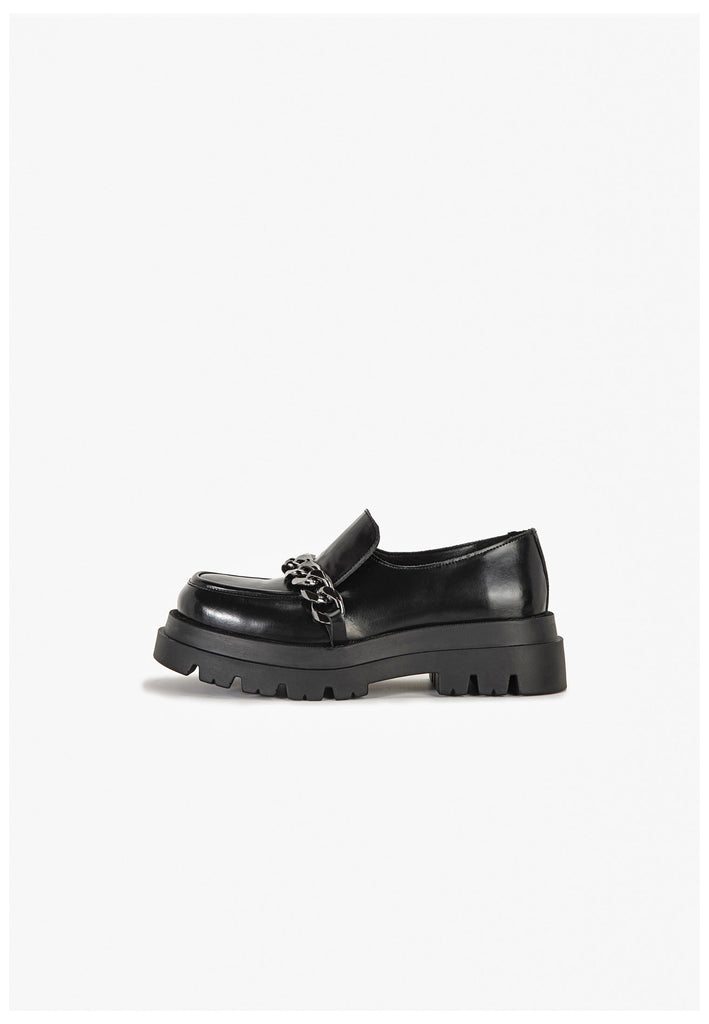 Slipper Inuovo Slipper Leder Schwarz