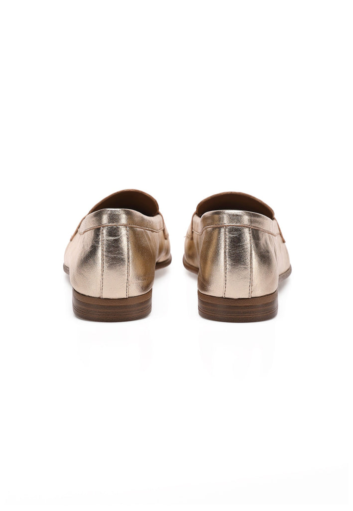 Inuovo Slipper Leder Gold
