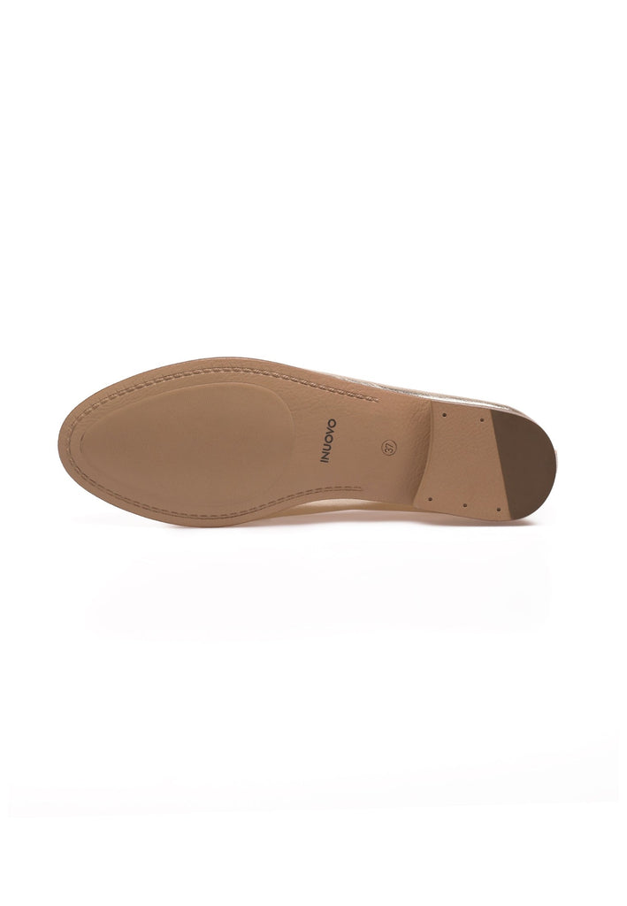 Inuovo Slipper Leder Gold