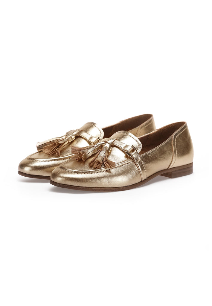 Inuovo Slipper Leder Gold