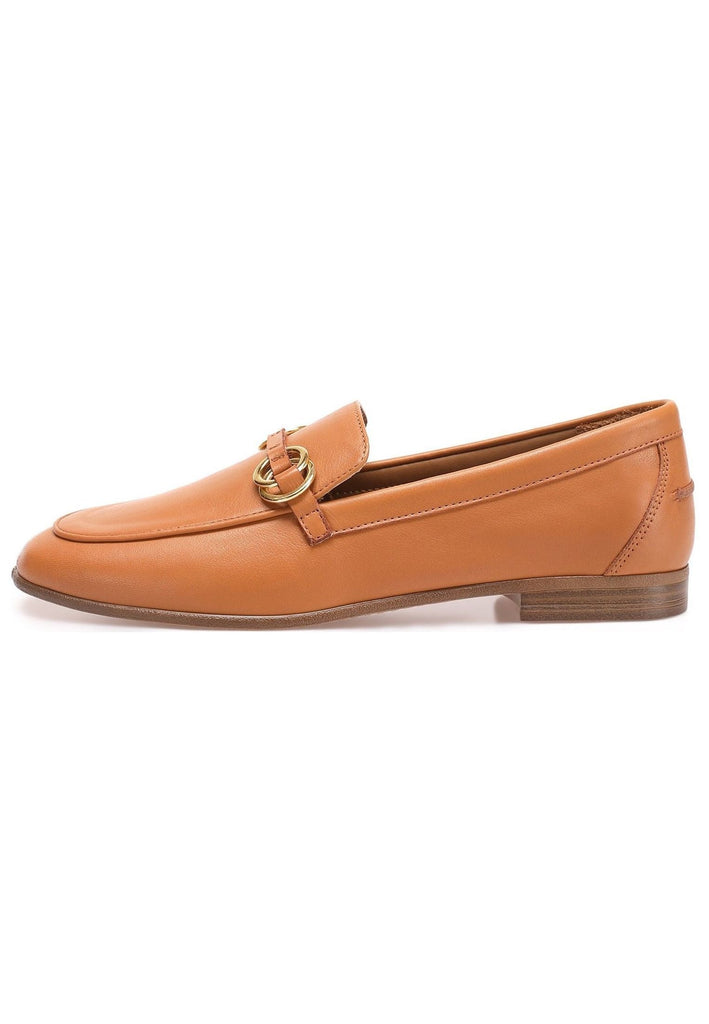 Inuovo Slipper Leder Mittelbraun