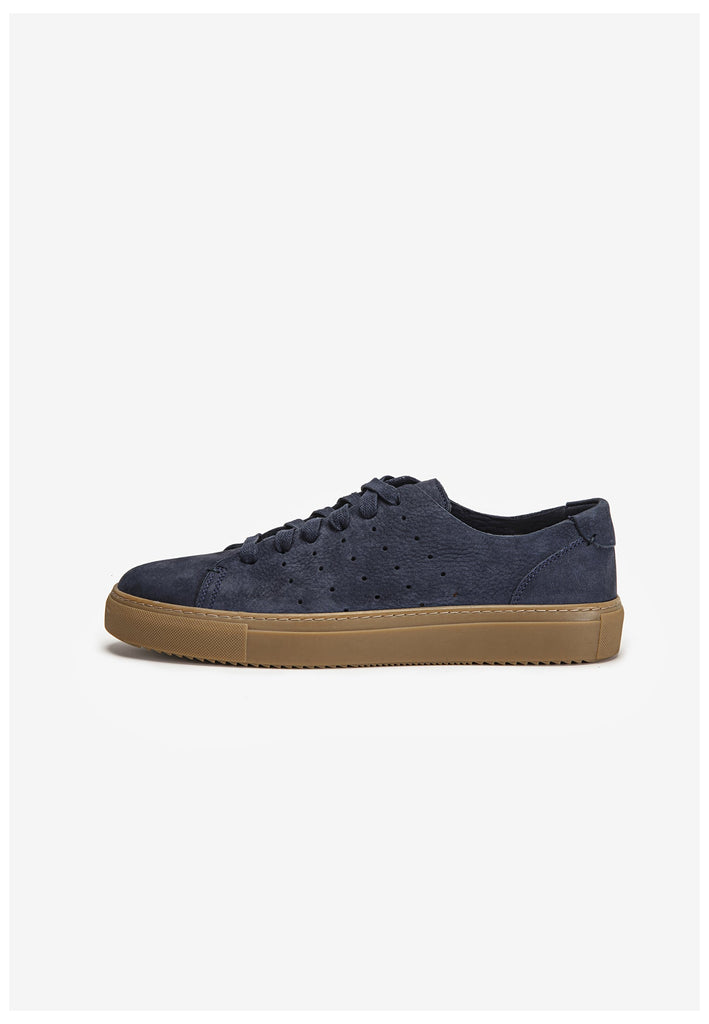 Inuovo Sneaker Leder Navy