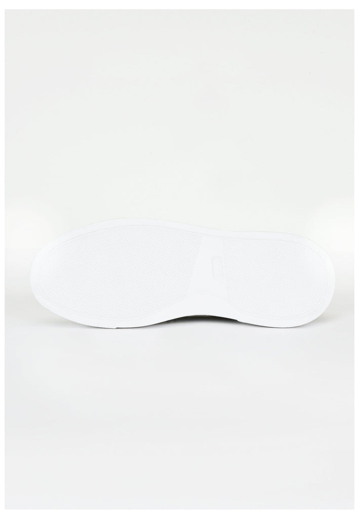 Inuovo Sneaker Leder Silber/Grau