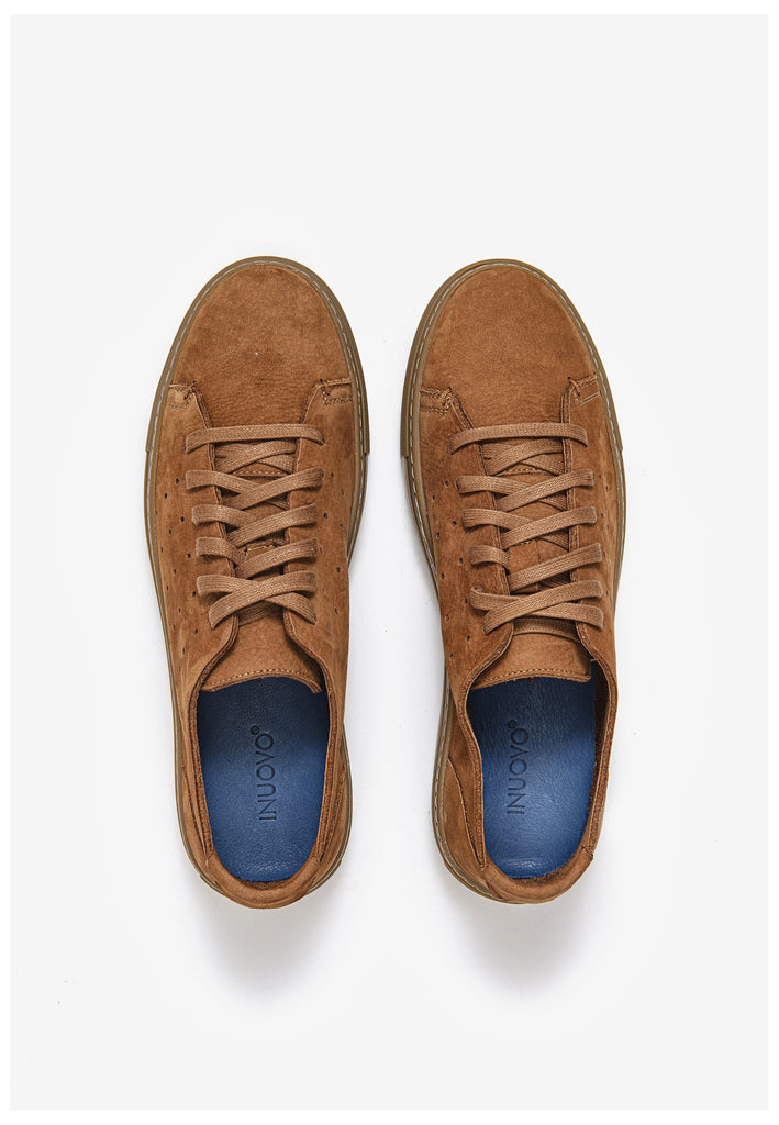 Inuovo Sneaker Leder Tan