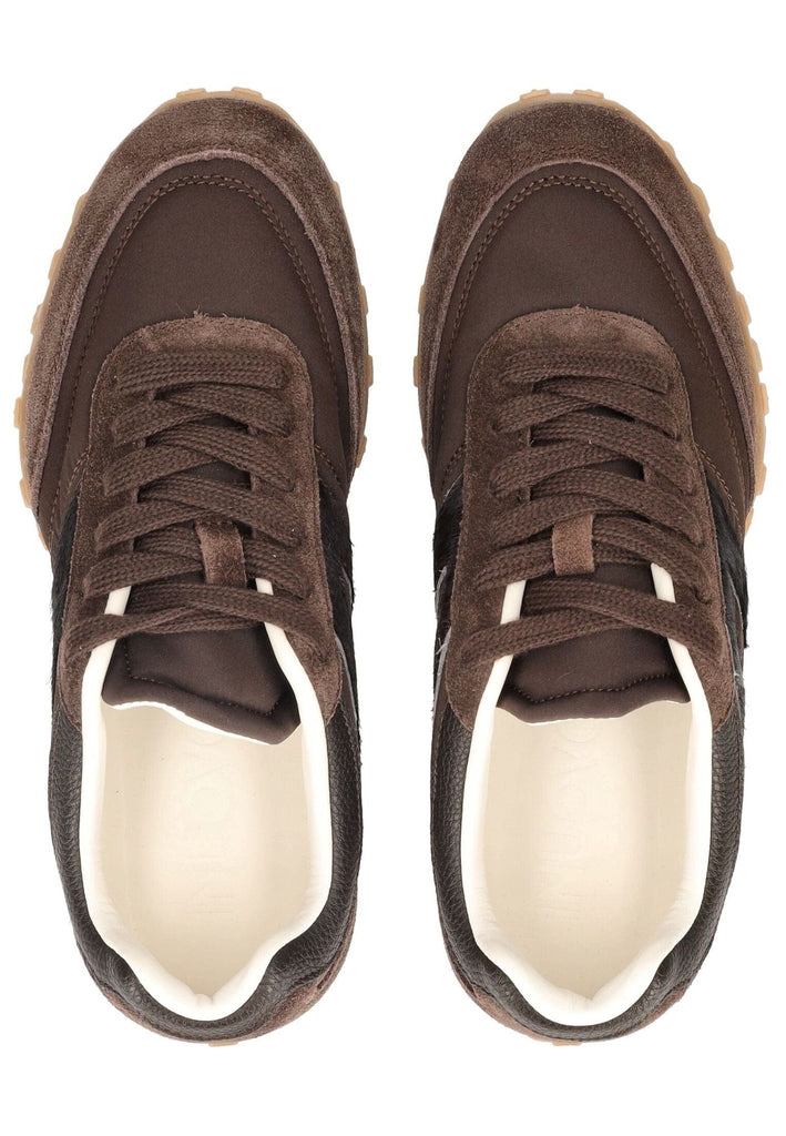 Inuovo Sneaker Leder/Textil Braun