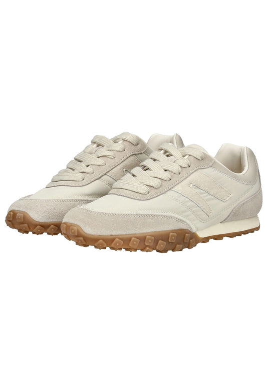 Inuovo Sneaker Leder/Textil Creme