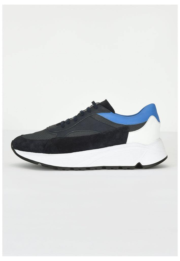 Inuovo Sneaker Leder/Textil Navy