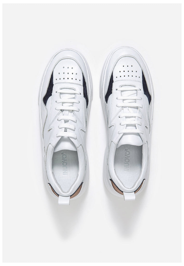 Inuovo Sneaker Leder Weiß