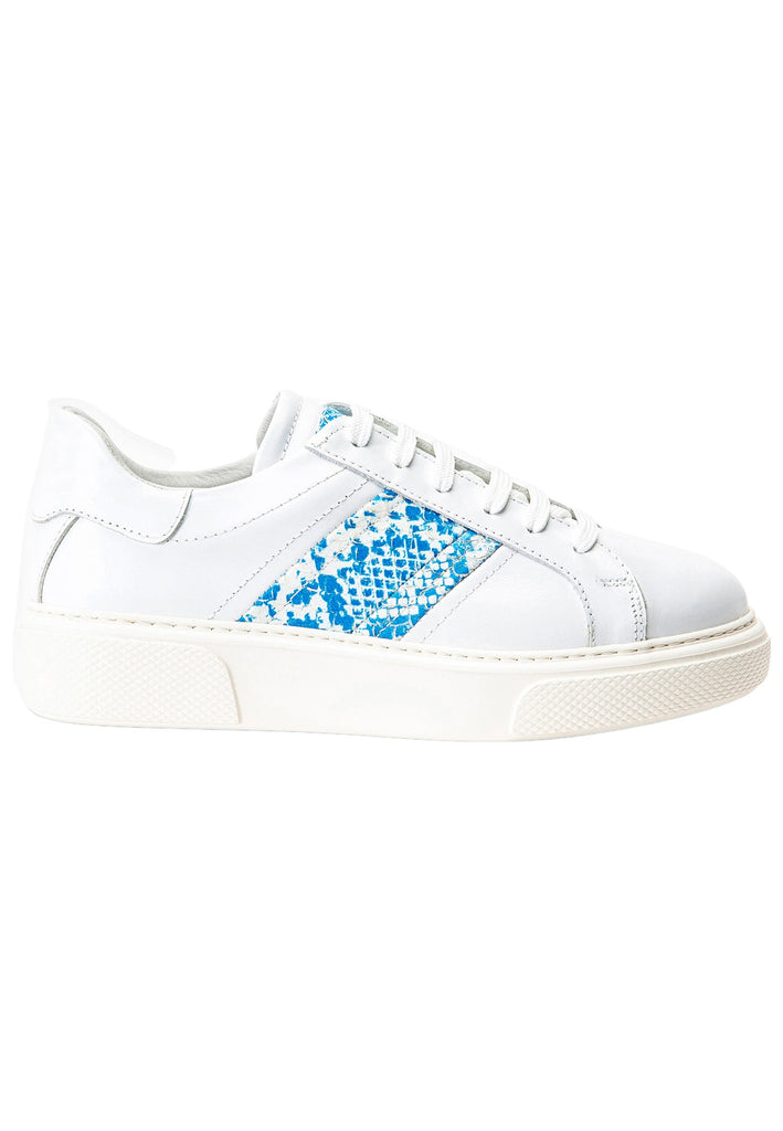 Inuovo Sneaker Leder Weiß/Blau