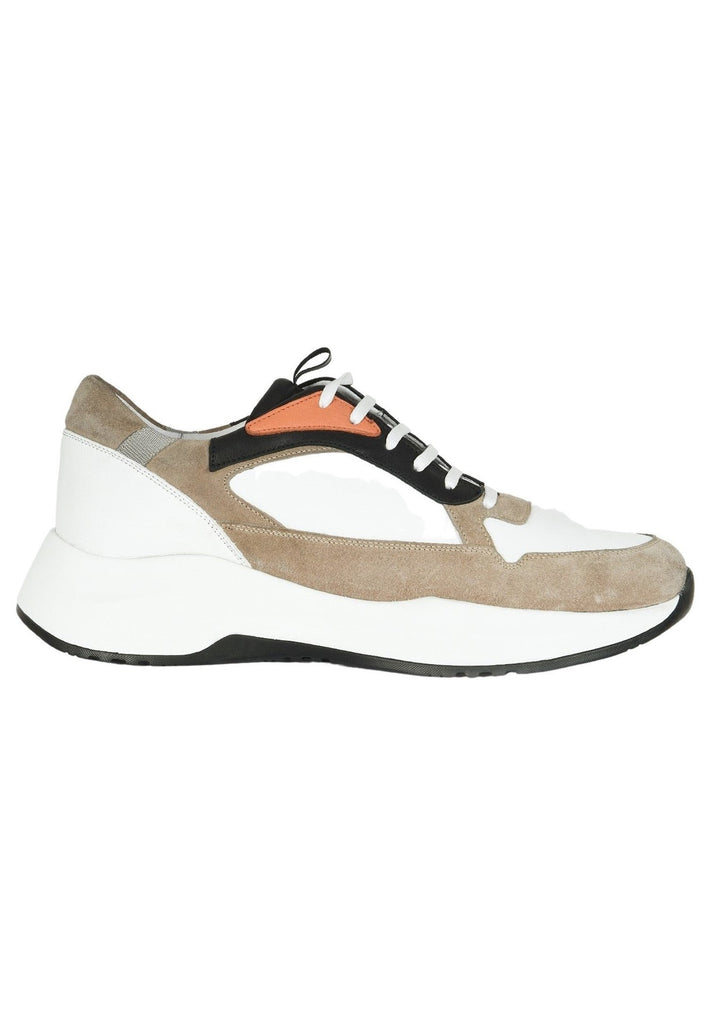 Inuovo Sneaker Leder Weiß/Braun