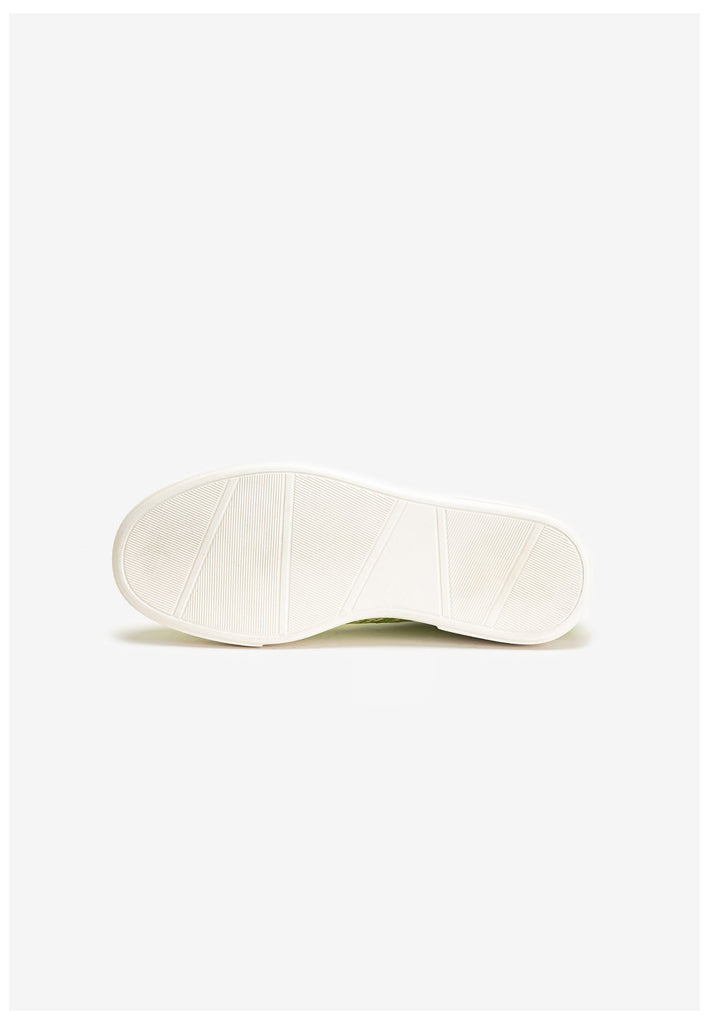 Inuovo Sneaker Leder Weiß/Gelb