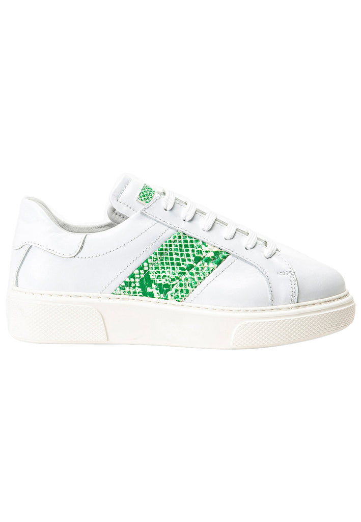 Inuovo Sneaker Leder Weiß/Grün