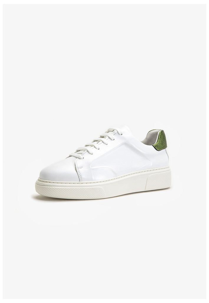 Inuovo Sneaker Leder Weiß/Grün