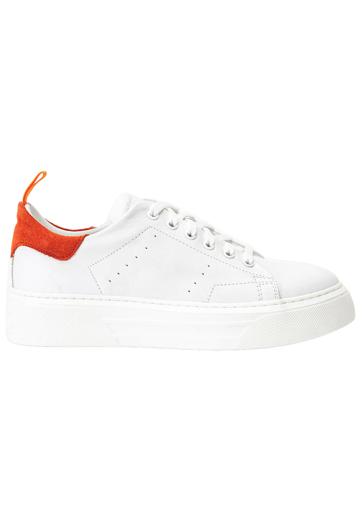 Inuovo Sneaker Leder Weiß/Orange