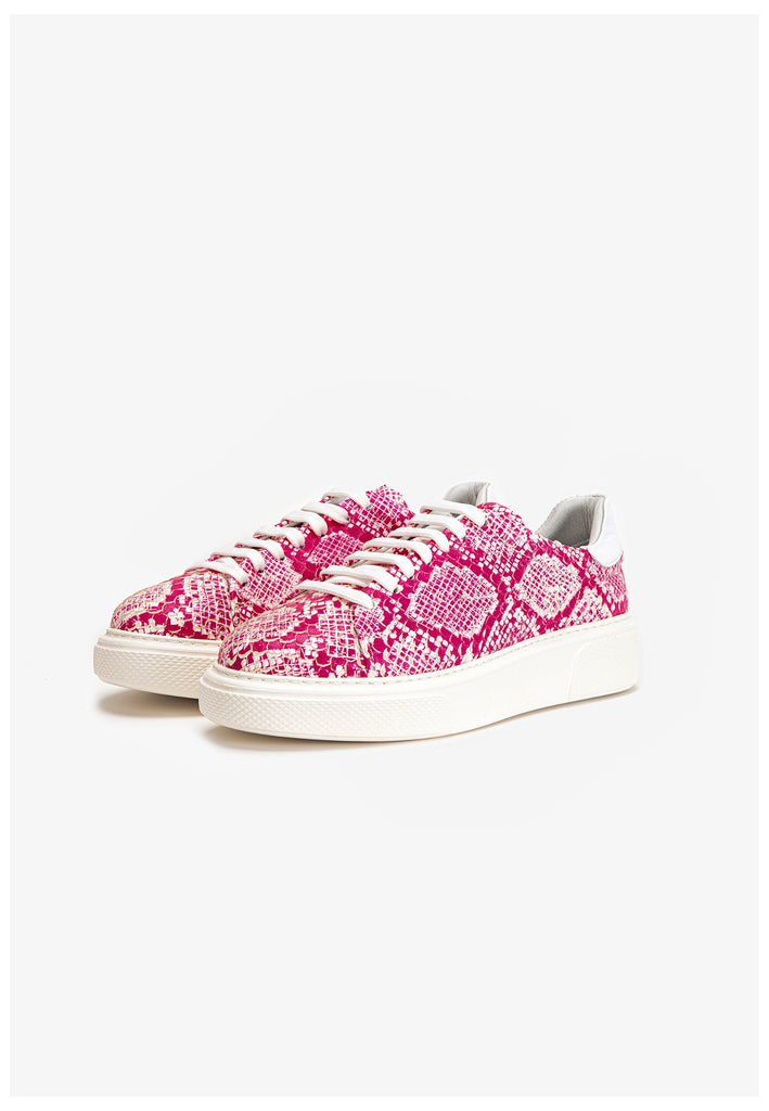 Inuovo Sneaker Leder Weiß/Pink