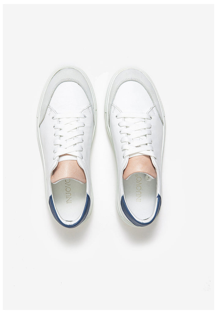 Inuovo Sneaker Leder Weiß/Pink