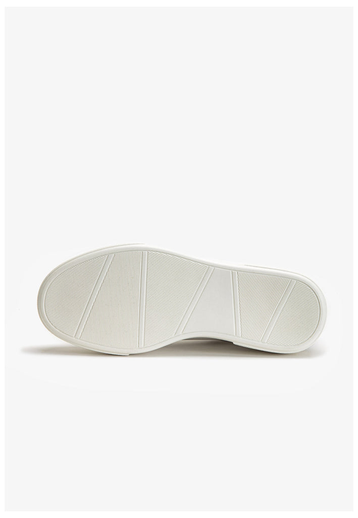 Inuovo Sneaker Leder Weiß/Silber