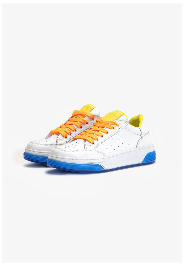 Inuovo Sneaker Leder Yellow