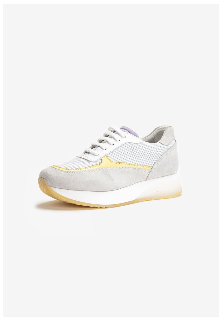 Inuovo Sneaker Leder Yellow