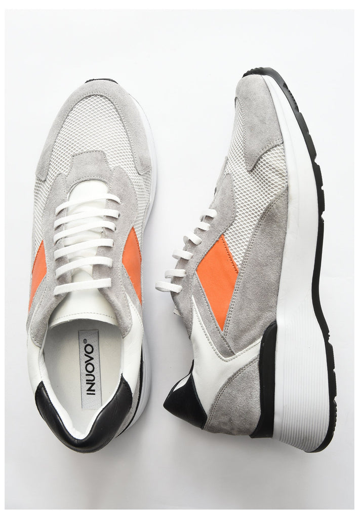 Inuovo Sneaker Veloursleder/Textil Grau