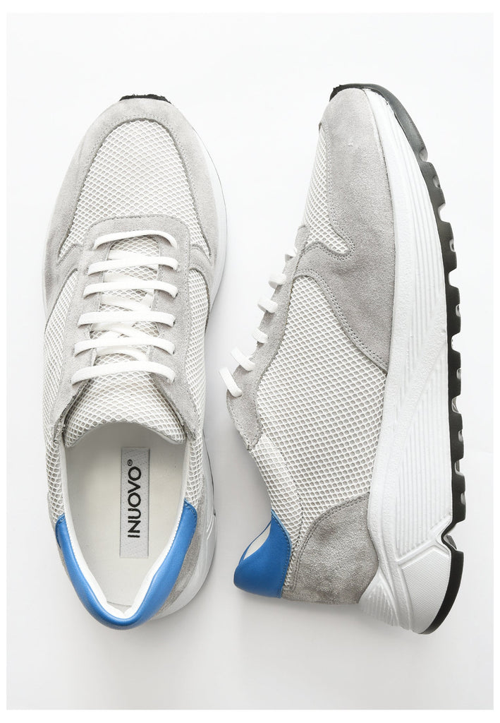 Inuovo Sneaker Veloursleder/Textil Grau