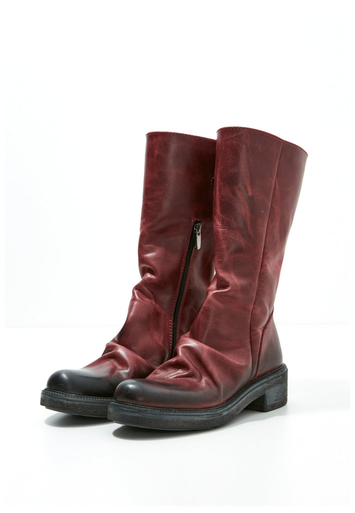 Inuovo Stiefel Glattleder Burgundy