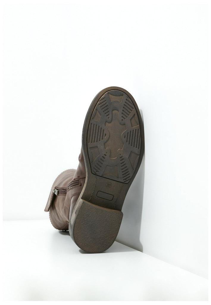 Inuovo Stiefel Glattleder Dunkelbraun