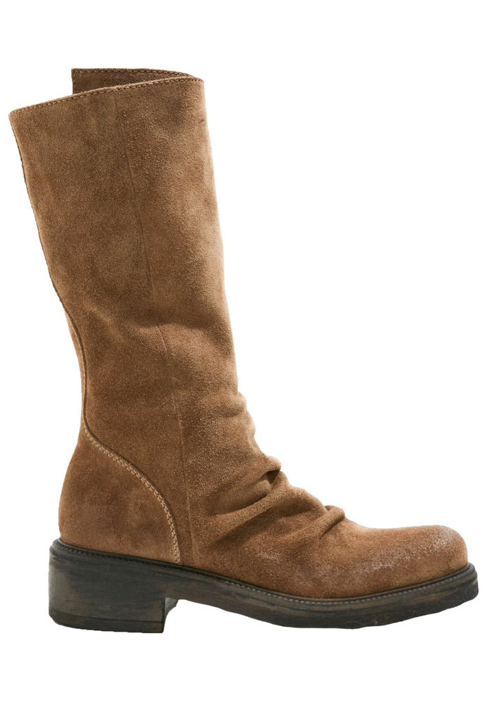 Inuovo Stiefel Glattleder Hellbraun