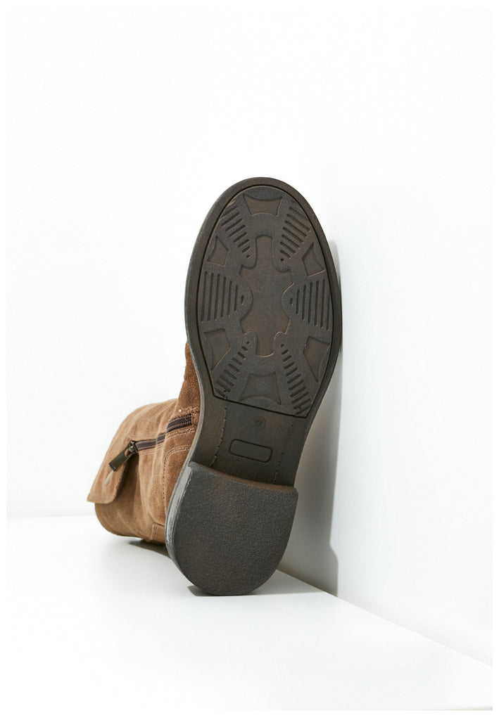 Inuovo Stiefel Glattleder Hellbraun